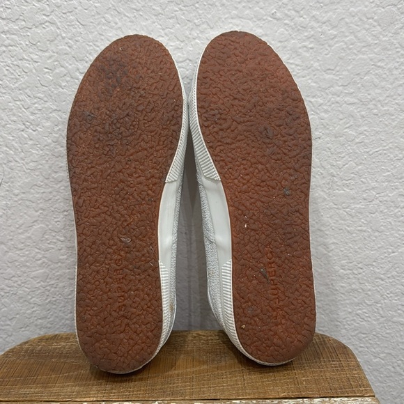 Superga Mule Sneaker Silver Slip On Size 41.5 / 10 - Picture 8 of 8